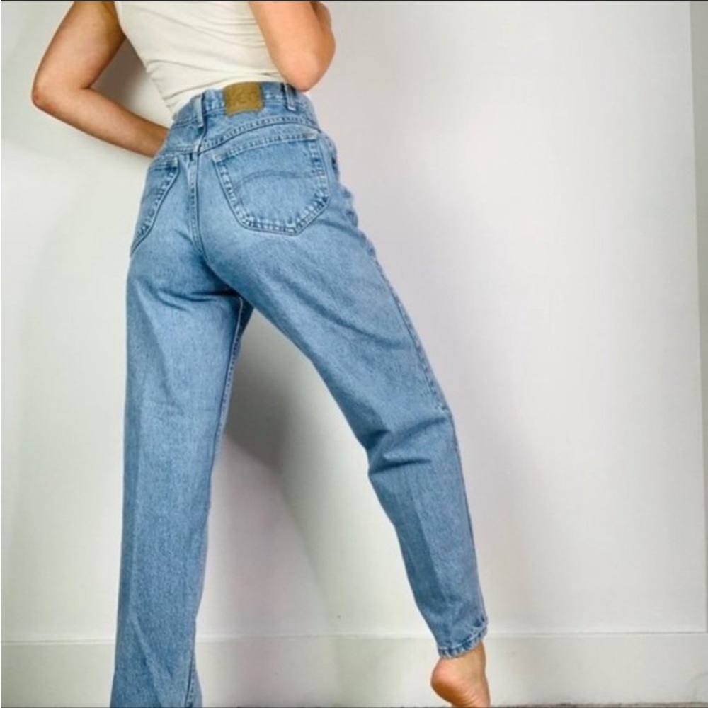 Lee High Rise Women’s Jeans in Light Blue Denim